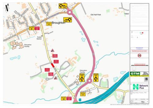 Road Closure advance warning